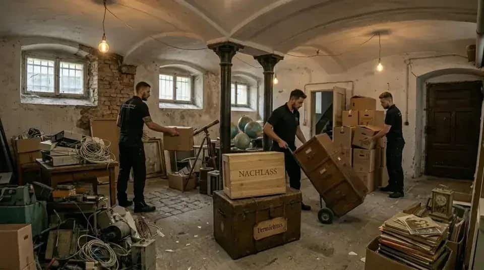 Nachlass entrümpeln — professionelle Unterstützung